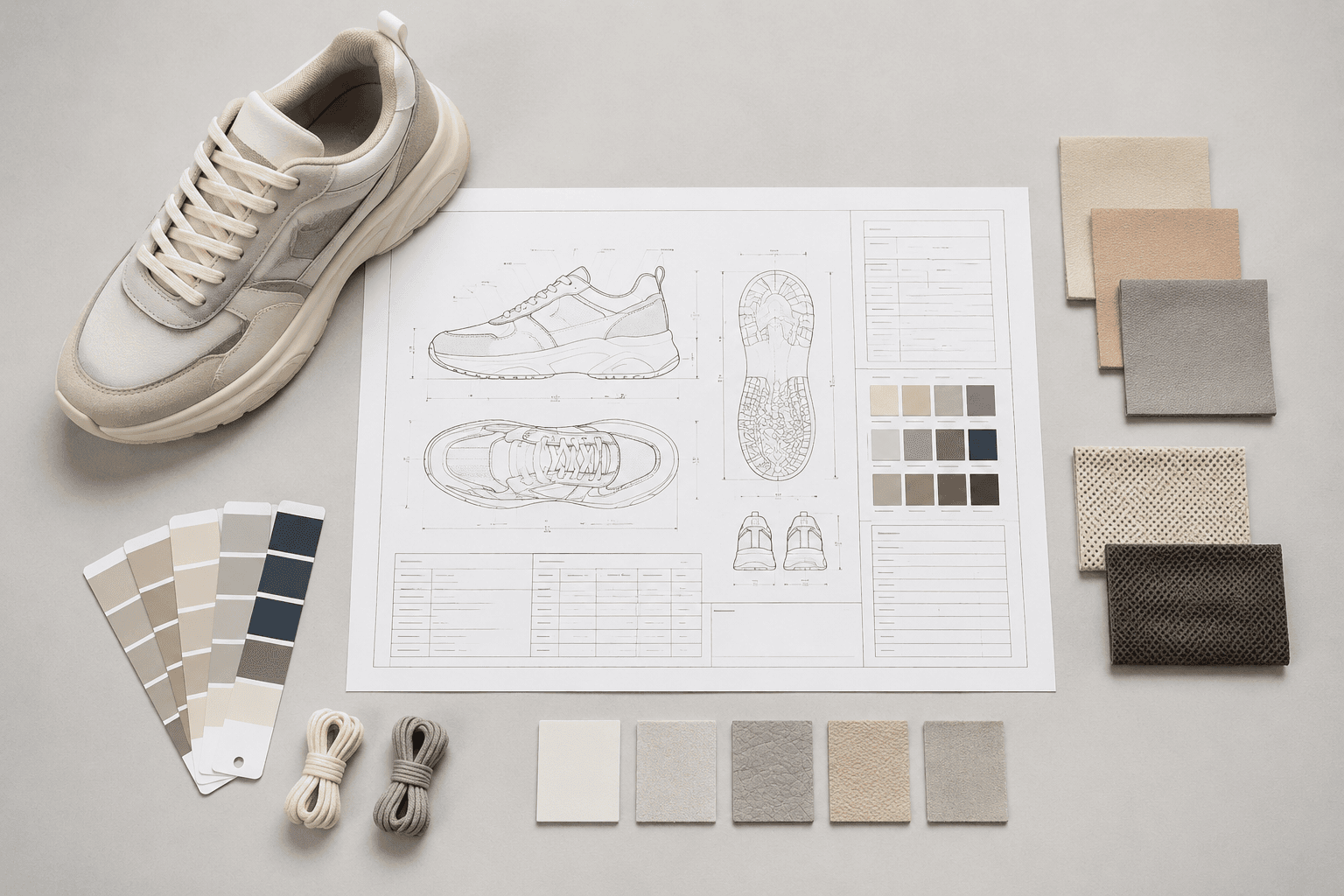 How to Choose a Footwear Manufacturer: A Buyer's Checklist — illustration